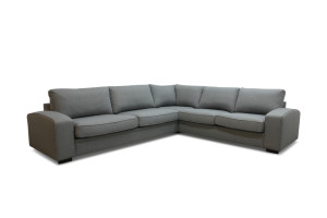 Grimstad 3c2 Hjørnesofa - Lys Grå