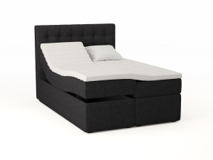Premium Regulerbar Seng 140x200 - Antrasitt