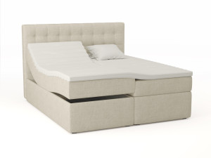 Premium Regulerbar Seng 180x200 - Sand