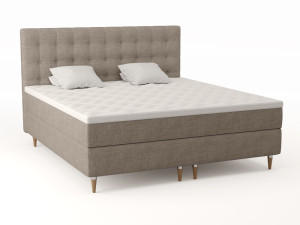 Premium Kontinentalseng 200x210 - Beige