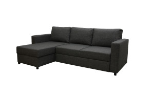 Svelvik Sovesofa D3 - Mørk Grå