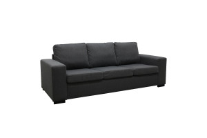 Søvik 3-Seter Sofa - Antrasitt