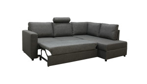Svelvik Sovesofa 3a - Mørk Grå