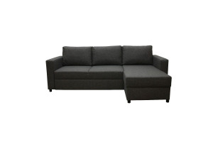 Svelvik Sovesofa 3d - Mørk Grå