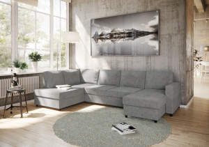 Svelvik Sovesofa A3d Høyre - Lys Grå