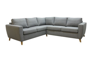 Arendal 2c2 Hjørnesofa - Lys Grå