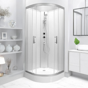 Amelia Dusjkabinett 9918nt 90x90 Hvit (Normal Høyde)