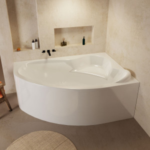 Waterlux Tobago Badekar 170x110 Høyre