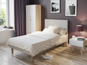 Rammemadrass 120x200, Sand