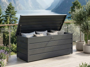 Jamaica Putekasse I Antrasitt Aluminium