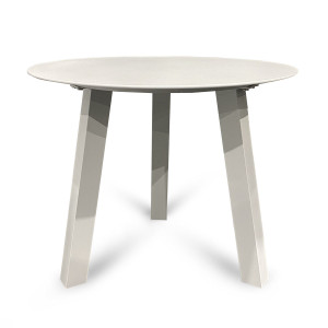 Jamaica Rundt Kaffebord 55 Cm I Hvit Aluminium