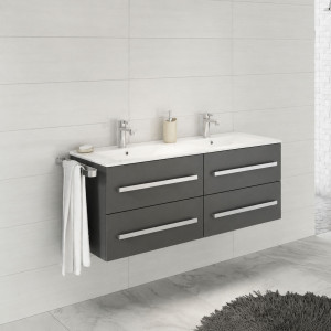 Olivia Lux D120 Servantskap Med Dobbelvask