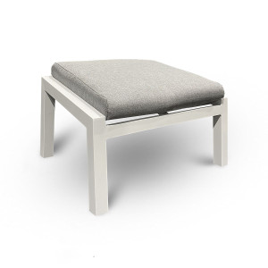 Jamaica Lounge Pall I Hvit Aluminium
