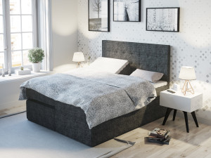 Premium Ställbar Säng 180x200 - Antracit