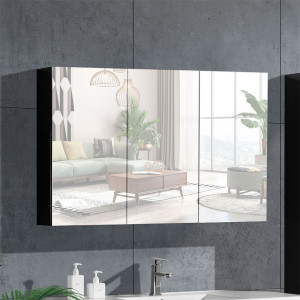 Lindadesign Speilskap 120 Cm Grå Matt