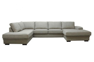Grimstad A3d U-Soffa Med Divaner - Sand