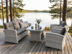 Hawaii - Soffgrupp Med 3-Sitssoffa Och 2 Stolar