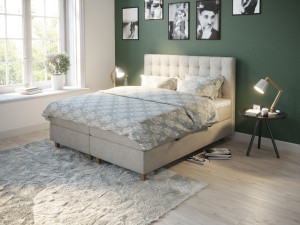 Comfort Säng Med Förvaring 180x210 Cm - Sand