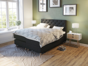 Comfort Ställbar Säng 180x200 - Antracit
