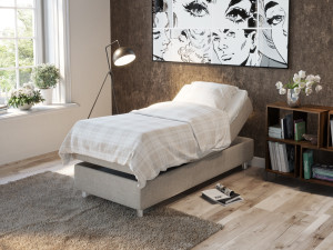 Comfort Ställbar Säng 90x200 - Sand