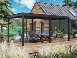 Bella Pergola 3x6m Antracit Mix