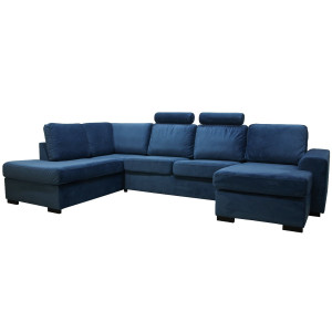 Honningsvåg A3d U-Soffa Med Schäslong- Velvet 14