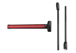 Dźwignia nawierzchniowa CISA Fast Touch (Pushbar)2-punktowa, bez rygla bocznego, długość 1200 mm