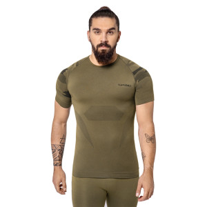 Spaio - Koszulka termoaktywna z krótkim rękawem Tactical - Forest Green