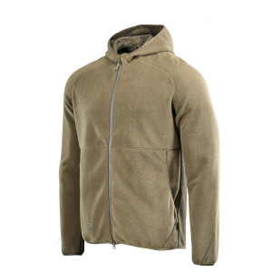 M-Tac - Bluza polarowa z kapturem Lite Microfleece Hoodie - Dark Olive - 20026048
