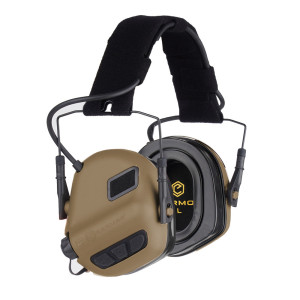 Earmor - Aktywne ochronniki słuchu M31 PLUS - NNR 22 dB - Coyote - M31-CB (PLUS)