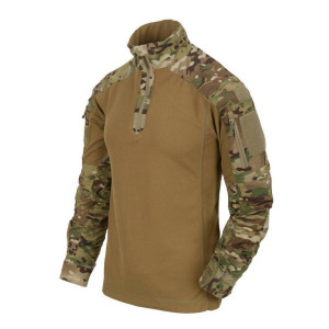 Helikon - Bluza wojskowa MCDU Combat Shirt - NyCo Ripstop - MultiCam Coyote - BL-MCD-NR-3411A