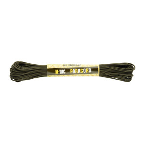 M-Tac - Paracord Type III 550 - 4 mm - 15 m - OD Green - 10250143