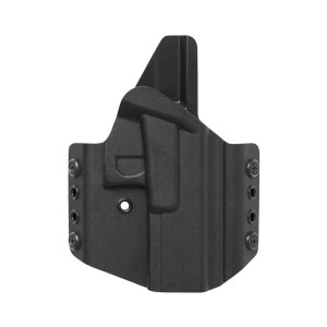 Direct Action - Kabura Glock 17 OWB ZERO CANT NO LIGHT - Prawa - Kydex - Czarna - HP-OGTR-KDX-BLK