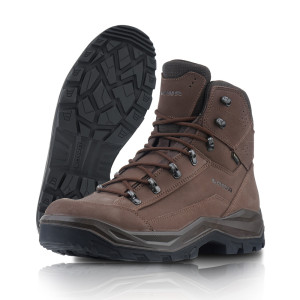 Lowa - Buty taktyczne Renegade II N GTX MID TF - Gore-Tex - Dark Brown - 510981 0493