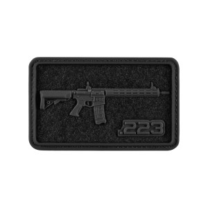 M-Tac - Naszywka AR-15 - PVC - 3D - Czarny - 8158