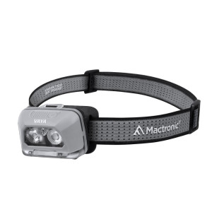 Mactronic - Latarka czołowa VAYA - 480 lm - Dual Source System - Szara - AHL0092