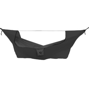 Ticket to the Moon - Moskitiera do hamaka Convertible Bug Net 360° - Czarna - TMNET07