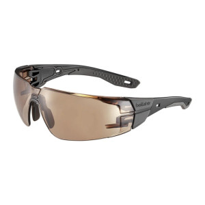 Bolle Safety - Okulary ochronne RUSH+ 2.0 - EN ISO 16321-1 - Platinum - Brązowy - RUSPMN50E