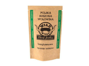 Wild Willy - Suszona wołowina Beef Jerky - Żurawina - 30 g