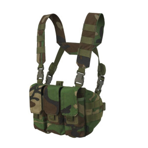 Helikon - Kamizelka taktyczna Chicom Chest Rig - Cordura - Woodland - KK-CCR-CD-03