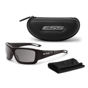 ESS - Okulary balistyczne Credence - Czarne - Przyciemniane Smoke Gray - EE9015-04