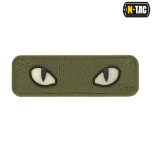 M-Tac - Naszywka 3D PVC Cat Eyes - Oliwkowy - 51114001