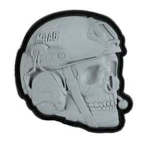 M-Tac - Naszywka Operator - PVC 3D - Szary - 51338011