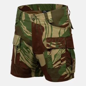 Helikon - Spodenki taktyczne Cargo - PolyCo Stretch Ripstop - Rhodesian Camo - SP-CRO-SP-1K