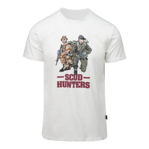 Helikon - T-shirt Scud Hunters - Bawełna - Biały - TS-SHN-CO-20