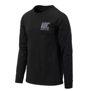 Helikon - Koszulka z długim rękawem ABC Always Be Cool - Czarna - TS-ALB-CO-01