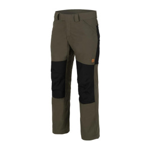 Helikon - Spodnie trekkingowe Woodsman® - Taiga Green / Czarne - SP-WDN-DC-0901A