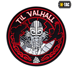 M-Tac - Naszywka 3D PVC Til Valhall - Czarny / Czerwony - 51142332