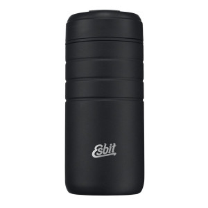 Esbit - Kubek termiczny Majoris Thermo Mug Flip Top - 450 ml - Czarny - MGF450TL-DG