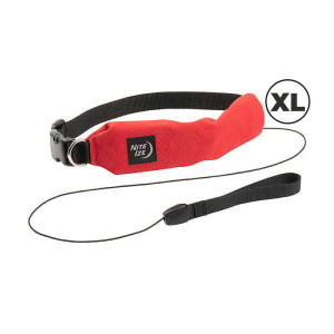 Nite Ize - Obroża dla psa ze smyczą RadDog™ All-In-One - XL - Czerwona - RRLXL-10-R3
